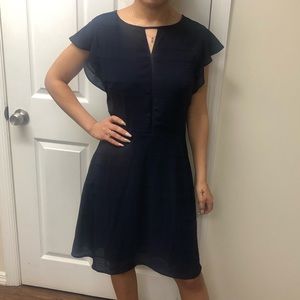 Blue dress